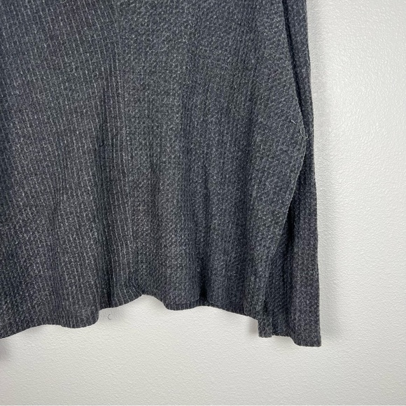 URBAN Outfitters Project Social Tee Long Sleeve Thermal Gray Sz‎ L - Picture 3 of 6